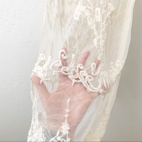 Michael Farrell Lace Tunic Tank - Picture 5 of 6